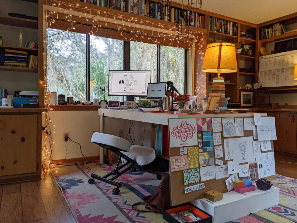 Cozy office space